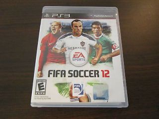 2012 FIFA SOCCER 12 FUTBOL WITH ONLINE PASS PLAYSTATION 3 PS3 MINT 