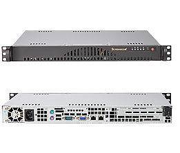 SuperMicro Server 1U 512L 200B/X9SC​L F/E3 1220 Xeon quad core / 4GB 
