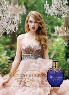 Taylor Swift Wonderstruck Fragrance Poster 22 x 28, Brand New