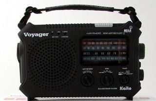 Hand Crank Radio Shortwave AM FM Solar   KA500 Kaito Voyager Radio 
