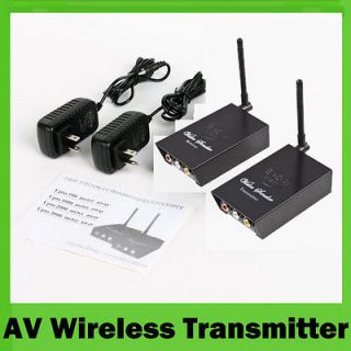 4G Wireless Audio Video AV Transmitter Sender Receiver For CCTV 