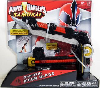 POWER RANGERS SAMURAI MEGA BLADE FIRE RED 31600 NIP MIGHTY MORPHIN NEW
