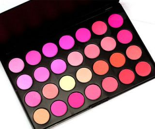 28 Diff Colors Beauty Cosmetic Makeup Eyeshadow Red & Pink Palette 