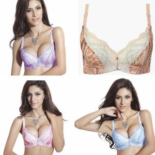 Plant Gel message healthcare Bra gethered push up side support thick 