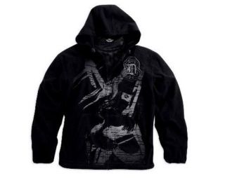 harley fleece jacket in Clothing, Shoes & Accessories