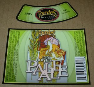   BREWING CO 2 pc label set PALE ALE New Unused craft beer brewery