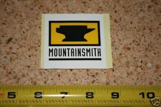 Authentic MOUNTAINSMITH Lumbar PACK Backpack STICKER
