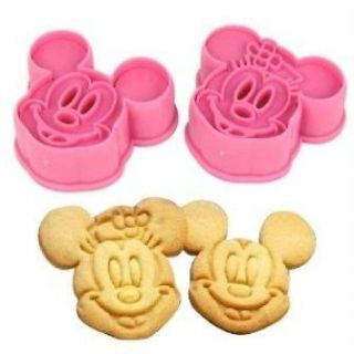 Mickey Mouse and Minnie Mouse Cookie / Biscuit Cutters or 4 Cake 