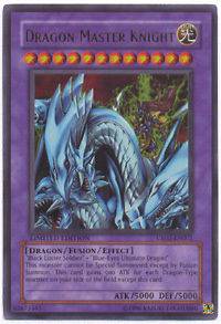 Yugioh GX Dragon Master Knight UE02 EN001 English card