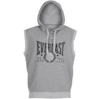 Everlast Boxing Sleeveless Hoody Top Mens. New. Sizes XS,S,M,L,XL,2XL 