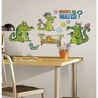   WHERES MY WATER 41 Big Wall Stickers ALLIGATOR BATH Room Decor Decals