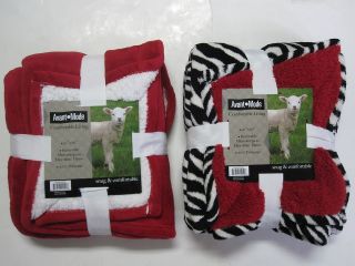 zebra throw blanket in Blankets & Throws