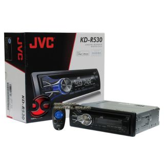 JVC KD R530 Car Stereo In Dash Am/fm, Cd, , Wma Player With Remote