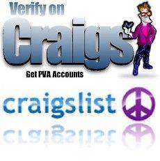 Craigslist Phone Verified Accounts CL PVAs For Sale Craigs list 
