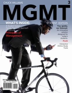 MGMT 2010 by Chuck Williams 2010, Paperback