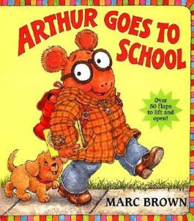 Arthur Goes to School by Marc Brown 1995, Board Book