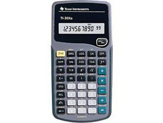 Texas Instruments 30 Xa Solar Business Scientific Calculator