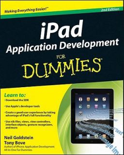 iPad Application Development for Dummies by Tony Bove and Neal 