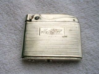 Vintage Ronson Adonis Sterling Silver Lighter
