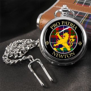 Newton Scottish Clan Pocket Watch