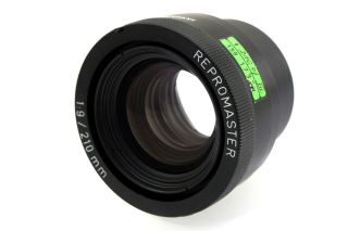 Agfa Repromaster 210mm F9 Lens for Copy Camera / Enlarging 