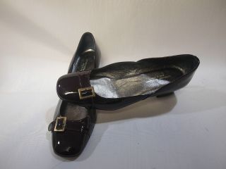 Adrienne Vittadini Burgundy Patent Leather Shoes8 M or 38.5 Euro