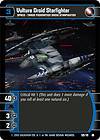 Star Wars TCG ROTS Anakins Starfighter FOIL 72 110