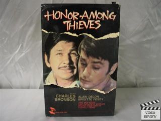 Honor Among Thieves VHS Charles Bronson, Alain Delon