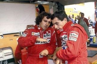 Decal 1/20 Alain Prost Mclaren honda Helmet TAG Figure Tamiya Senna 