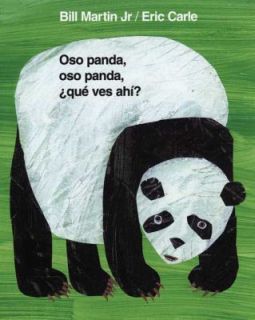 Spanish Panda Bear toddler/baby board book Eric Carle