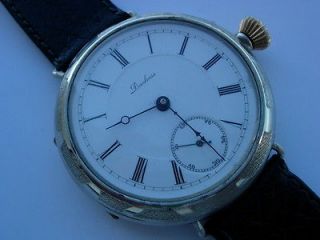 AGASSIZ Trench wrist watch swiss made just full serviced perfect 