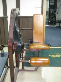   Arthur Jones Old School Leg Extension Thigh Machine Equipment Power