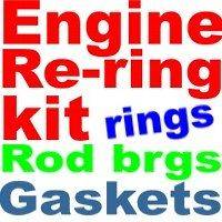 Engine rebuild re ring kit Chev 250 ,230,292. 1962 78 (Fits: Chevrolet 