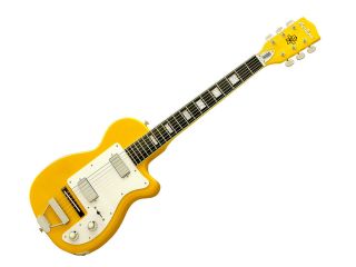 Airline H44 DLX Guitar 50s Stratotone   Taxicab Yellow   FREE 