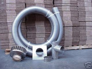 Chimney Liner Kit   6 Inch X 15 Ft   NEW Smooth Wall