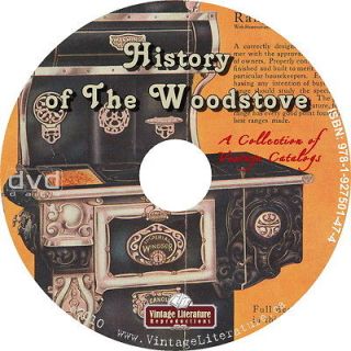 History of the Wood Stove {Antique Catalogs ~ Parts Lists ~ Price 