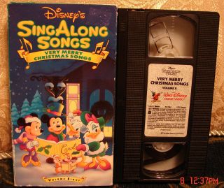   Very Merry Christmas Songs Vhs Video Lots of Classic Christian Songs