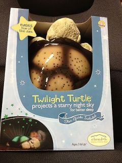 Cloud B Twilight Turtle Constellation Nursery Night Light Plush Toy 