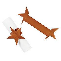 48 GOLD STAR Paper Napkin Rings Wedding Party Table Decoration Shower 