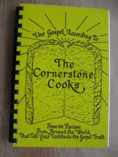 NEW Cornerstone Baptist Church Cookbook