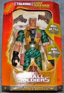Small Soldiers 11 Talking Chip Hazard punching action figure