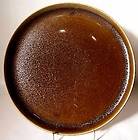   Russel Wright AMERICAN MODERN Brown Black Chutney Dinner Plate 10