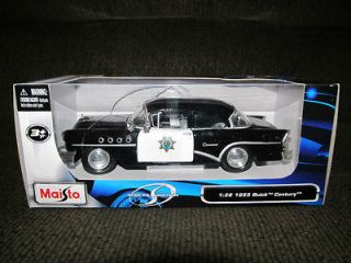Maisto Special Edition 1955 Buick Century California Highway Patrol 1 