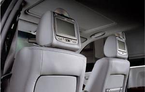 Audi Q5 DVD Headrest set in Grey by Invision NEW