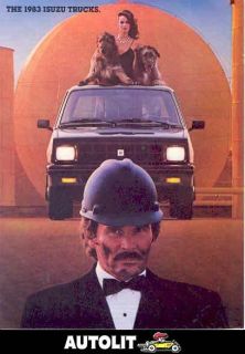 1983 Isuzu Pickup Truck Sales Brochure
