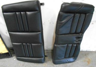 FORD MUSTANG GT CONVERTIBLE REAR PASSENGER BACK SEAT BLACK LEATHER 94 