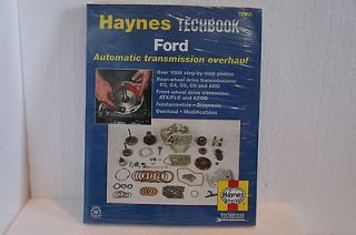 Ford Automatic Transmission Overhaul  Models Covered   C3, C4, C5, C6 