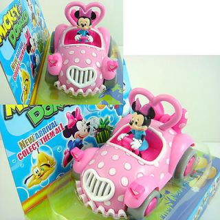 Disney Minnie Mouse In car PVC Action Figures Toy In Box