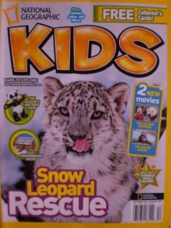 SNOW LEOPARD RESCUE 1/08 Nat. Geo. Kids