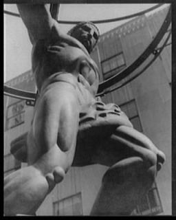 Statue of Atlas,Radio City,New York City